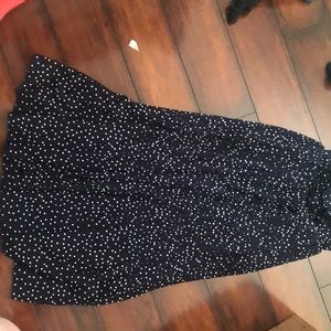 Polka dot skirt